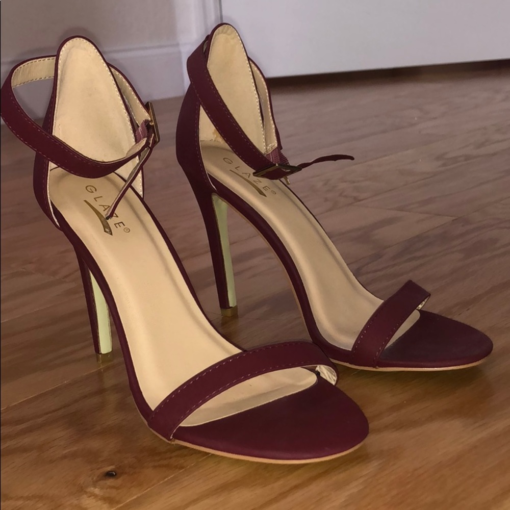 Burgundy Stilettos